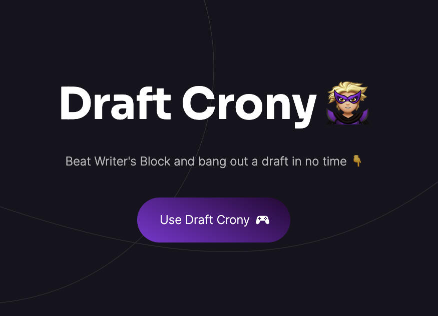 Use Draft Crony